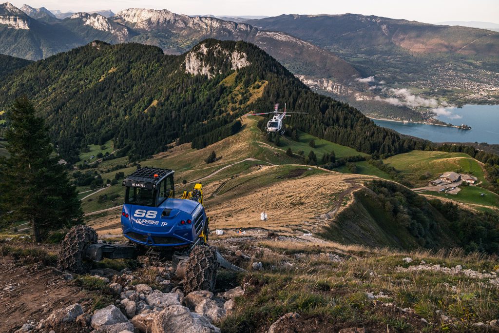 Aménagement sentier Tournette Annecy