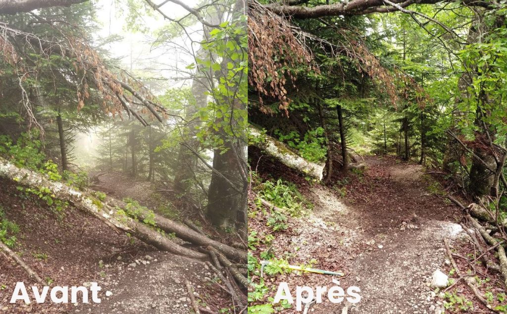 Entretien sentier Isère