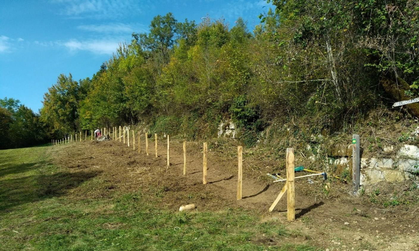 Réouverture chemin balisage